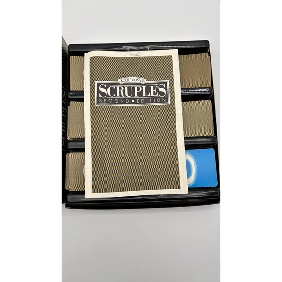A Question of Scruples Second 2nd Edition Complete Vintage 1987 USA - Picture 6 of 12